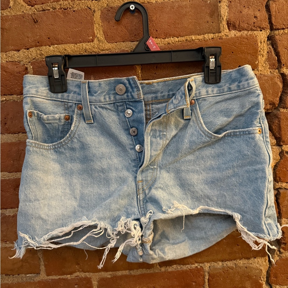 Levi Denim Blue Jean Shorts